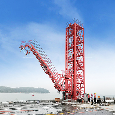 Pasarela de acceso en el proyecto en Fujian del Grupo de Gas de China